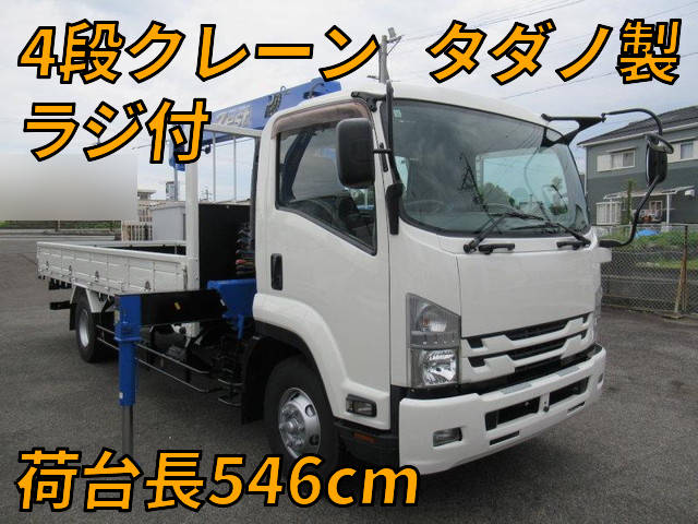 ISUZU Forward Truck (With 4 Steps Of Cranes) TKG-FRR90S1 2016 52,000km