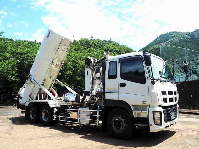 ISUZU Giga Vacuum Dumper LKG-CYM77AM 2012 150,513km