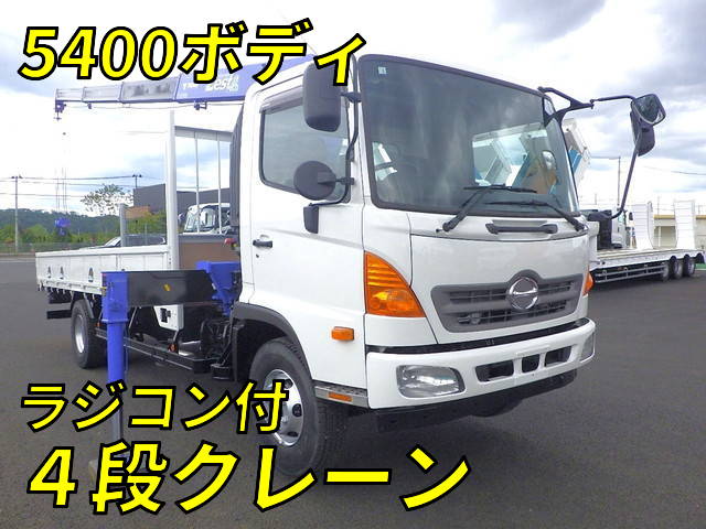 HINO Ranger Truck (With 4 Steps Of Cranes) SKG-FC9JKAP 2012 38,851km