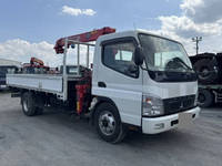 MITSUBISHI FUSO Canter Truck (With 3 Steps Of Cranes) PDG-FE83DY 2008 25,757km_3