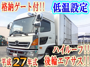 HINO Ranger Refrigerator & Freezer Truck TKG-FD7JMAG 2015 148,555km_1