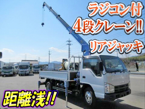 ISUZU Elf Truck (With 4 Steps Of Cranes) BKG-NKR85AR 2007 3,919km_1