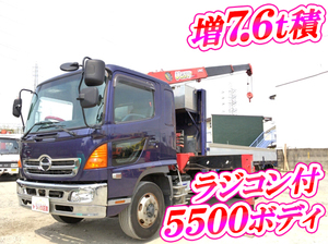 HINO Ranger Truck (With 3 Steps Of Cranes) BDG-FE8JLWA 2007 827,319km_1