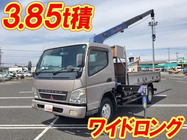 MITSUBISHI FUSO Canter Truck (With 3 Steps Of Cranes) KK-FE83EEY 2004 223,965km