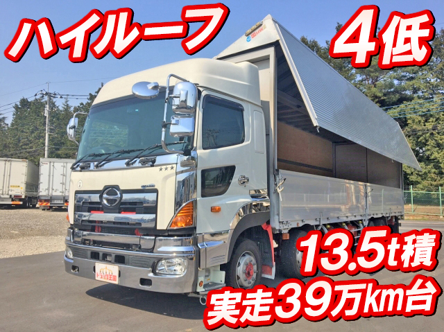 HINO Profia Aluminum Wing LKG-FW1EXBG 2012 398,414km