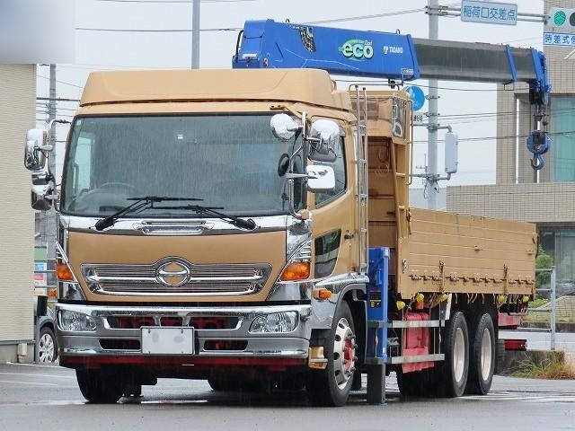 HINO Ranger Truck (With 5 Steps Of Cranes) LDG-GK8JNAA 2012 127,342km