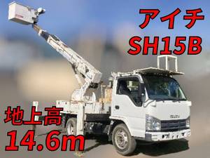 ISUZU Elf Cherry Picker PDG-NKR85YN 2008 130,554km_1