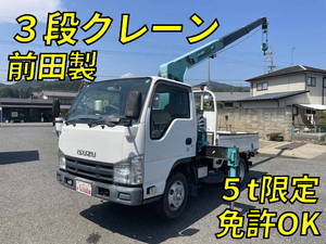 ISUZU Elf Truck (With 3 Steps Of Cranes) BKG-NJR85A 2011 46,800km_1