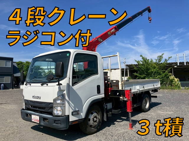 ISUZU Elf Truck (With 4 Steps Of Cranes) TPG-NPR85AR 2018 151,093km_1