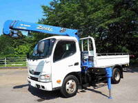 HINO Dutro Truck (With 3 Steps Of Cranes) TKG-XZU685M 2012 101,571km_3