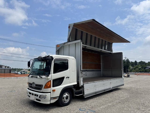 HINO Ranger Aluminum Wing TKG-FD9JLAA 2014 415,187km