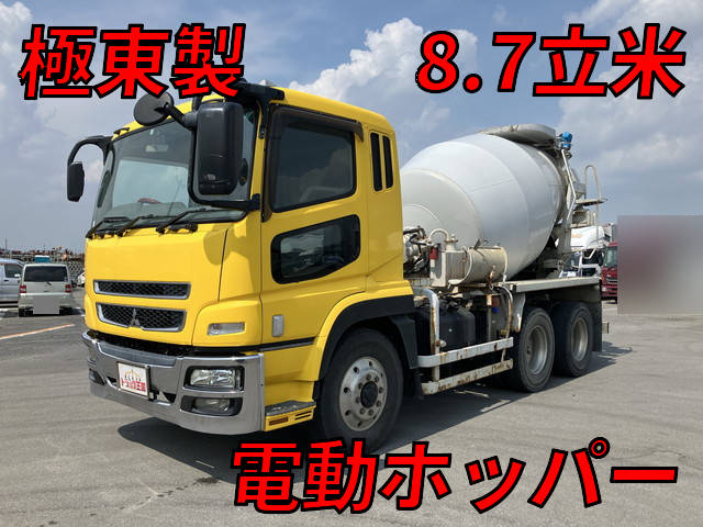 MITSUBISHI FUSO Super Great Mixer Truck BDG-FV50JX 2007 279,757km_1