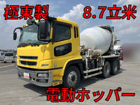 MITSUBISHI FUSO Super Great Mixer Truck BDG-FV50JX 2007 279,757km_1