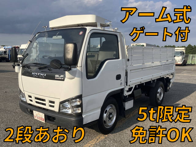 ISUZU Elf Flat Body PB-NKR81A 2006 132,661km_1