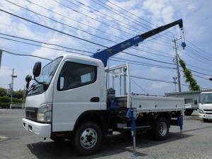 MITSUBISHI FUSO Canter Truck (With 3 Steps Of Cranes) PA-FE83DCX 2005 90,410km_1