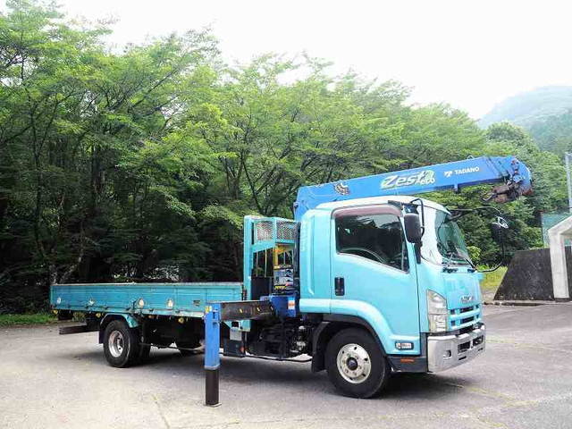 ISUZU Forward Truck (With 4 Steps Of Cranes) TKG-FRR90S2 2013 244,271km