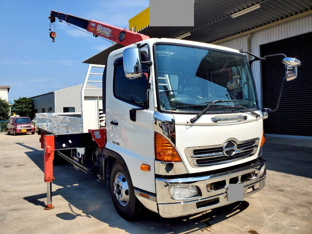 HINO Ranger Truck (With Crane) TKG-FC9JJAA 2015 50,500km