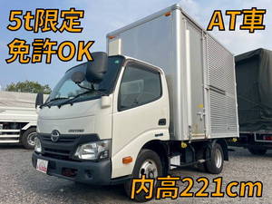 HINO Dutro Aluminum Van TPG-XZC605M 2018 75,964km_1