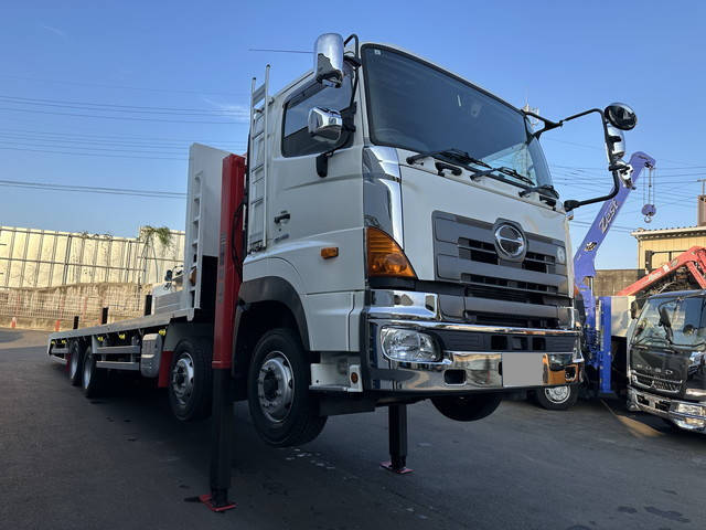 HINO Profia Self Loader (With 4 Steps Of Cranes) QPG-FW1EYEG 2015 368,584km
