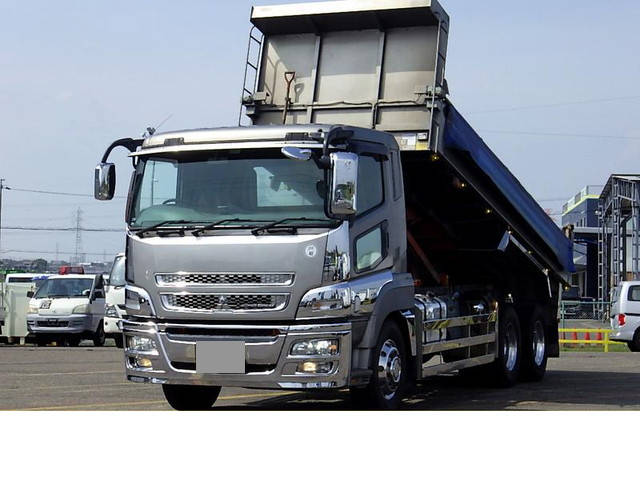 MITSUBISHI FUSO Super Great Dump QKG-FV50VY 2013 647,000km_1