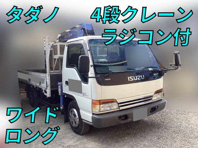 ISUZU Elf Truck (With 4 Steps Of Cranes) KK-NPR72LR 2000 124,778km