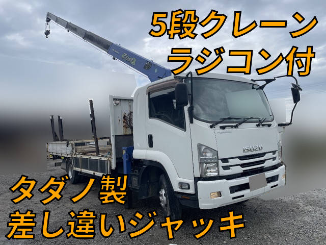 ISUZU Forward Truck (With 5 Steps Of Cranes) TKG-FRR90S2 2016 86,596km