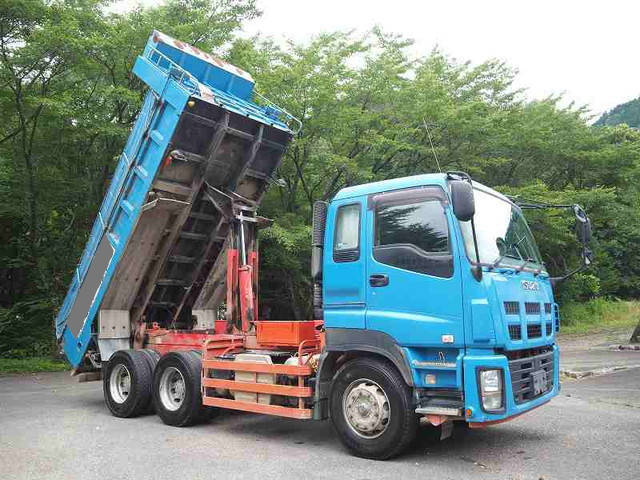 ISUZU Giga Dump QKG-CXZ77AT 2015 570,449km