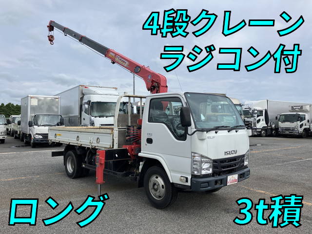 ISUZU Elf Truck (With 4 Steps Of Cranes) TPG-NKR85R 2017 80,950km_1