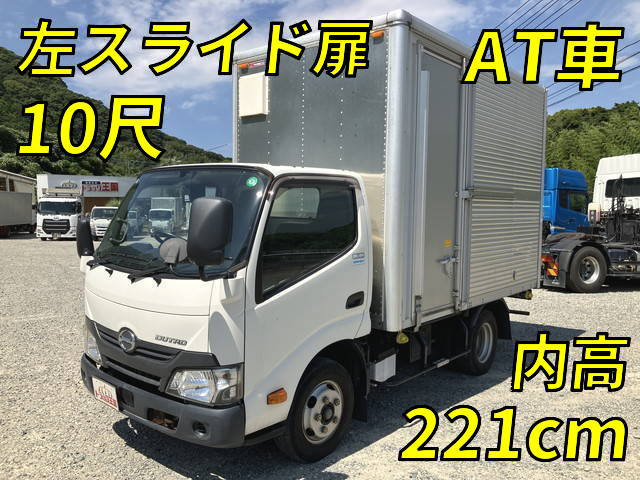 HINO Dutro Aluminum Van TPG-XZC605M 2018 76,774km_1