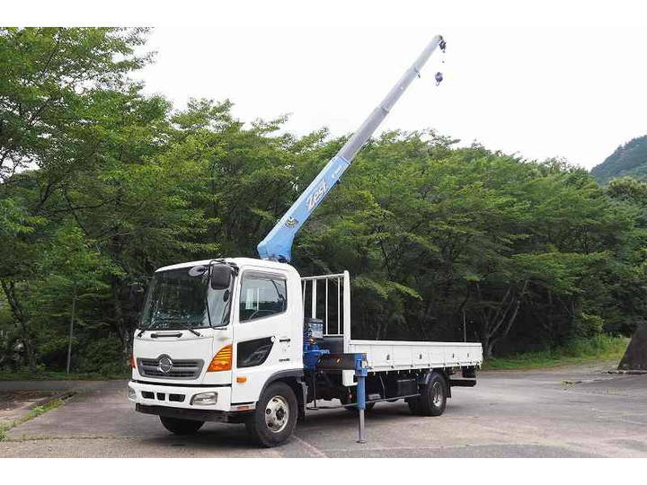 HINO Ranger Truck (With 4 Steps Of Cranes) SDG-FC9JKAP 2015 75,911km