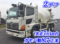 HINO Profia Mixer Truck QKG-FS1AKAA 2013 71,260km_1