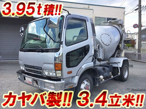 MITSUBISHI FUSO Fighter Mixer Truck KK-FK71HC 2001 390,389km_1