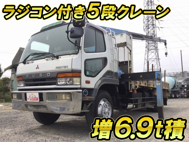 MITSUBISHI FUSO Fighter Truck (With 5 Steps Of Cranes) KC-FM619L 1996 185,230km