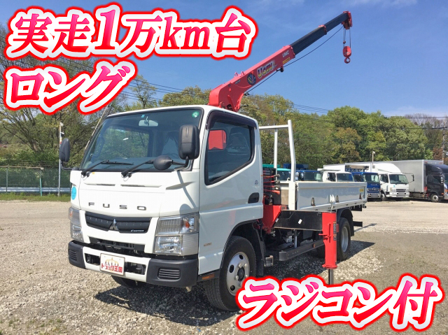 MITSUBISHI FUSO Canter Truck (With 3 Steps Of Unic Cranes) TKG-FEA50 2013 13,331km