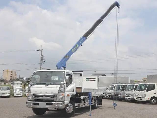 MITSUBISHI FUSO Canter Truck (With 3 Steps Of Cranes) TKG-FED90 2015 23,134km_1