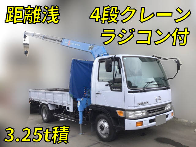 HINO Ranger Truck (With 4 Steps Of Cranes) KC-FC3JEAA 1996 55,190km