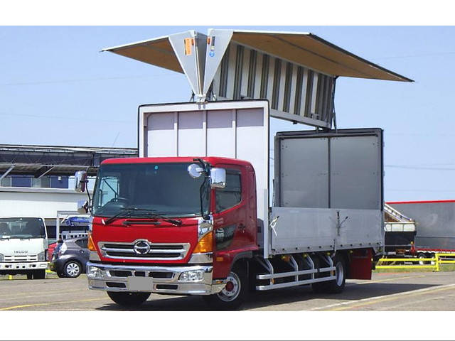 HINO Ranger Aluminum Wing TPG-FD7JLAG 2017 134,000km_1
