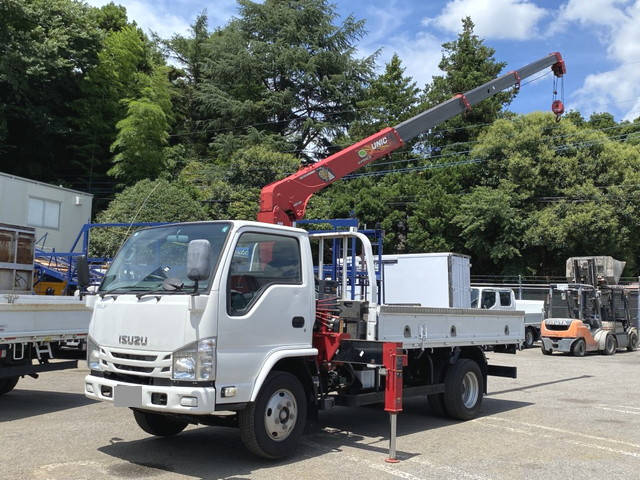 ISUZU Elf Truck (With 4 Steps Of Cranes) TPG-NKR85R 2018 279,624km