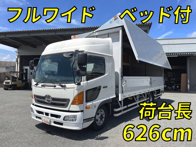 HINO Ranger Aluminum Wing TPG-FD7JLAA 2017 692,716km