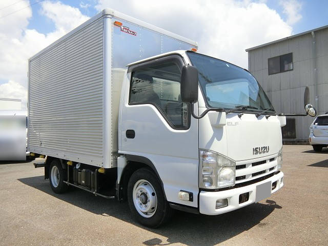 ISUZU Elf Aluminum Van TKG-NJR85AN 2013 81,500km