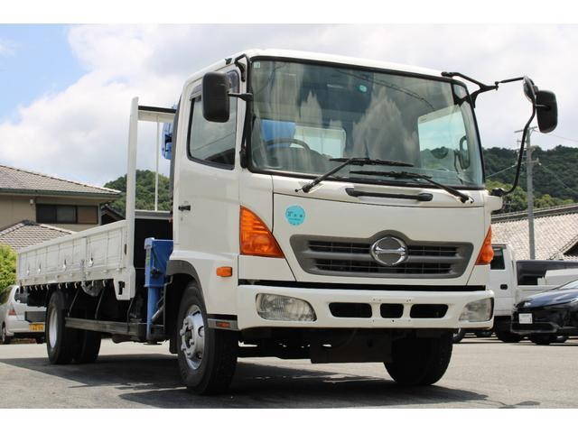 HINO Ranger Truck (With 4 Steps Of Cranes) BKG-FC7JKYA 2011 40,000km