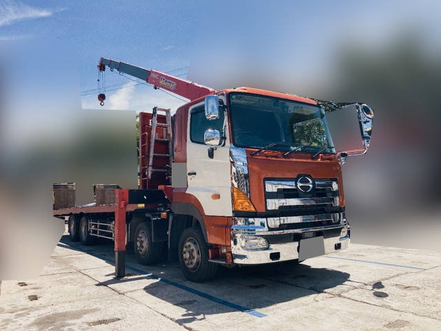 Japanese Used HINOProfia Safety Loader (With 4 Steps Of