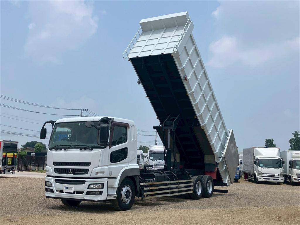 MITSUBISHI FUSO Super Great Deep Dump QKG-FV50VZ 2013 1,438,000km