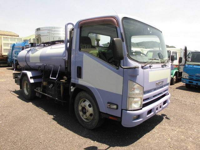ISUZU Elf Vacuum Truck SKG-NPR85YN 2013 156,675km_1