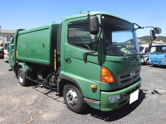 HINO Ranger Garbage Truck SDG-FC9JDAP 2014 309,050km