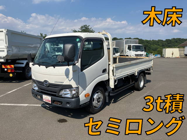 HINO Dutro Flat Body TKG-XZU645M 2018 53,567km_1