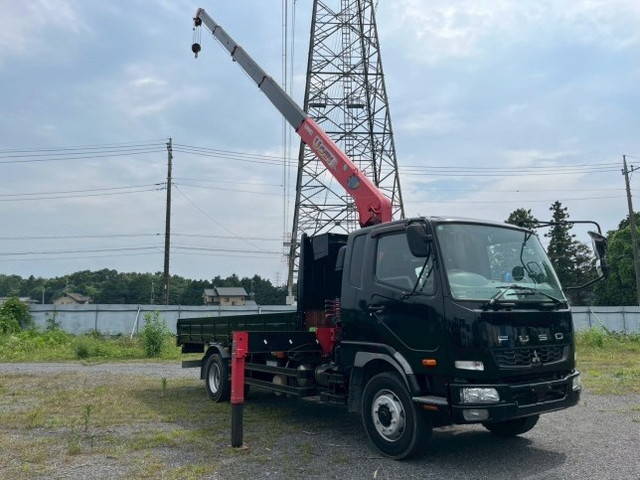 MITSUBISHI FUSO Fighter Truck (With 5 Steps Of Cranes) QKG-FK62FZ 2015 207,537km_1