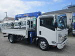 Elf Truck (With 4 Steps Of Cranes)