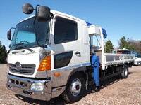 HINO Ranger Truck (With 4 Steps Of Cranes) TKG-FD9JLAA 2013 242,714km_3