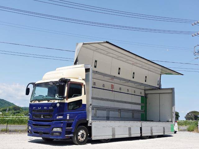MITSUBISHI FUSO Super Great Aluminum Wing QKG-FS55VY 2014 583,353km